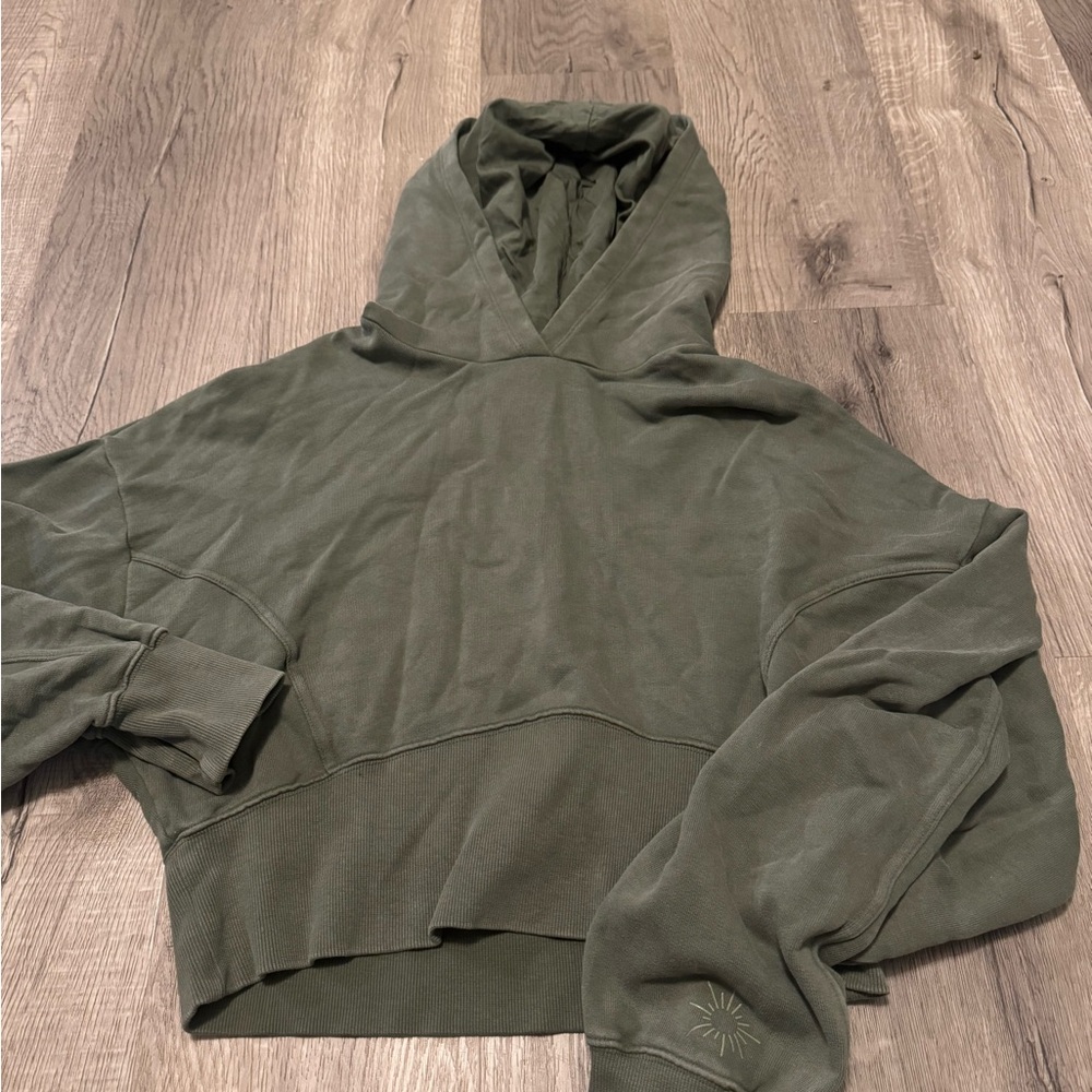 Aerie Olive Green Hoodie